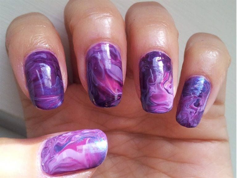 Tie-Dye Nail Art Designs